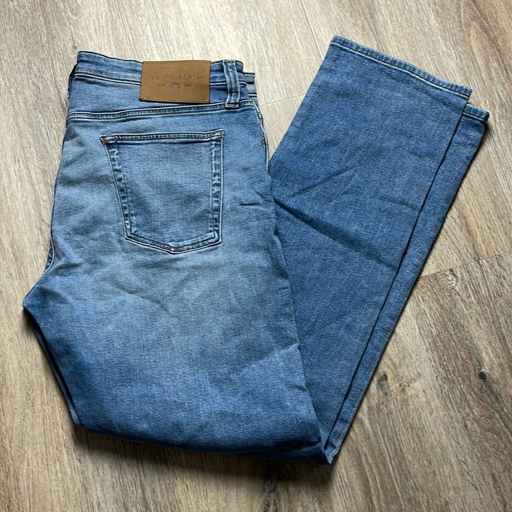 Men’s Agave Denim Rocker Slim Straight Leg Jeans